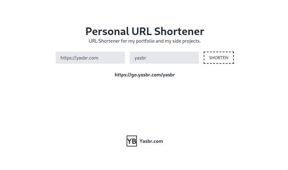 URL Shortener screenshot 1